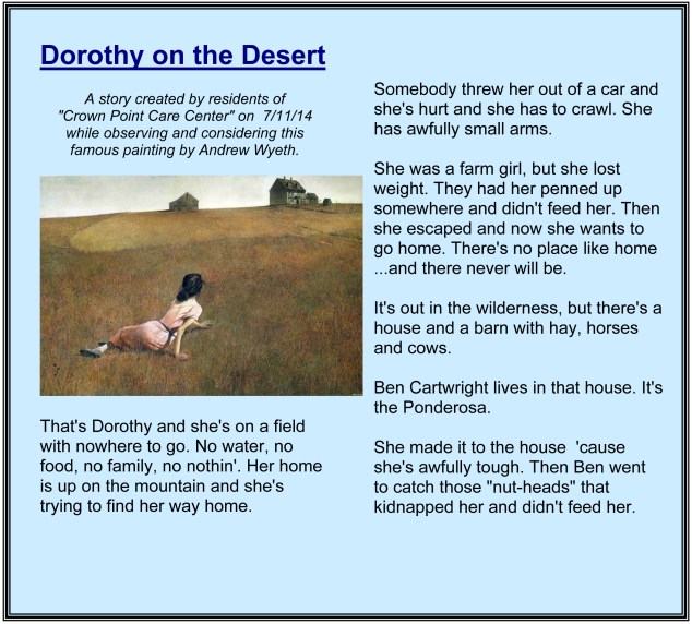 Dorothy on the Desert